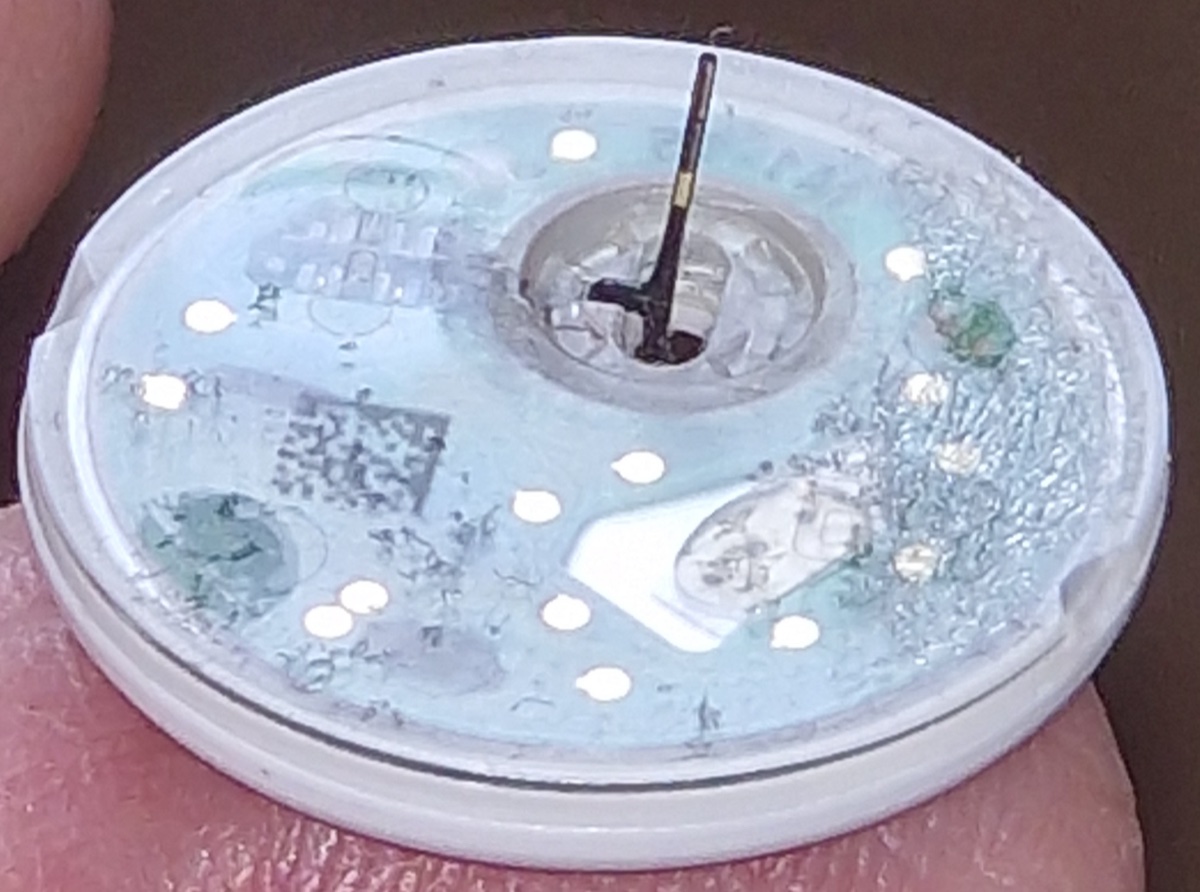 FreeStyle Libre 3 szenzor felragasztva